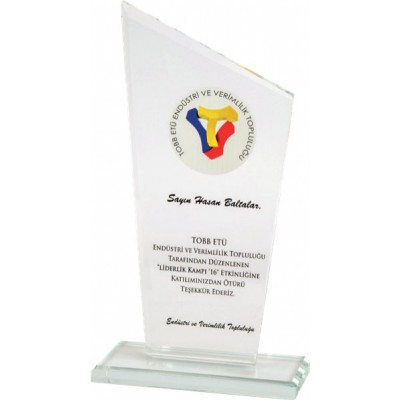 KRİSTAL PLAKET